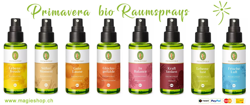 Raumsprays von Primavera Schweiz